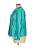 Le Suit 100% Polyester Teal Blazer Size 14 - photo 5