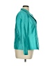 Le Suit 100% Polyester Teal Blazer Size 14 - photo 4