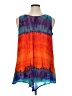 Worthington 100% Polyester Orange Tank Top Size 1X - photo 2