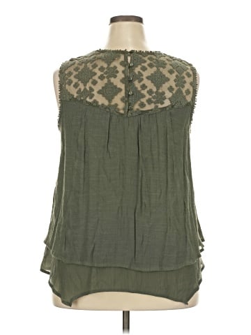 Style&Co Sleeveless Blouse (view 2)