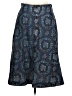 eShakti Paisley Blue Casual Skirt Size M (estimated) - photo 1