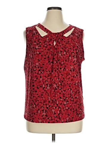 Black Label by Evan Picone Sleeveless Blouse (view 1)