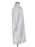 Theory Solid Gray Casual Dress Size 6 - photo 4