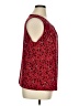 Black Label by Evan Picone Red Sleeveless Blouse Size XL - photo 4