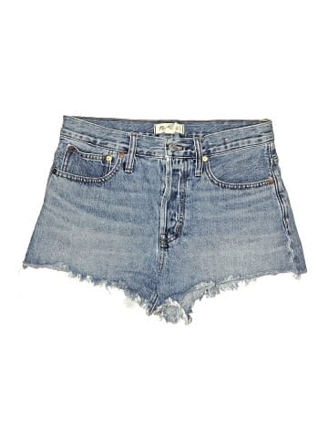Madewell Relaxed Denim Shorts in Berriman Wash (view 1)