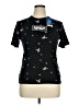 Eighty Eight 100% Cotton Stars Black Short Sleeve T-Shirt Size 14 - photo 1