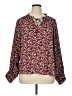 Sanctuary 100% Recycled Polyester Red Long Sleeve Blouse Size XL - photo 1