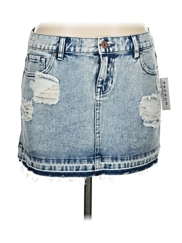 Bullhead Denim Skirt (view 1)