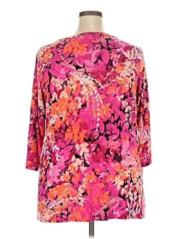 Croft & Barrow 3/4 Sleeve T-Shirt (view 2)