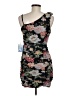 Majorelle Floral Tropical Multi Color Black Cocktail Dress Size M - photo 2