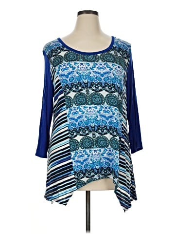 New Directions 3/4 Sleeve T-Shirt (view 1)