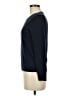 Gap 100% Merino Blue Wool Sweater Size Med Petite - photo 5