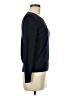 Gap 100% Merino Blue Wool Sweater Size Med Petite - photo 4