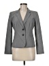 Halogen Houndstooth Gray Blazer Size 8 Petite - photo 1
