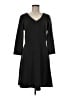 Merona Houndstooth Black Casual Dress Size M - photo 1
