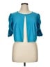 Danny And Nicole Teal Short Sleeve Top Size 1X - photo 1