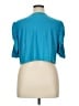 Danny And Nicole Teal Short Sleeve Top Size 1X - photo 2