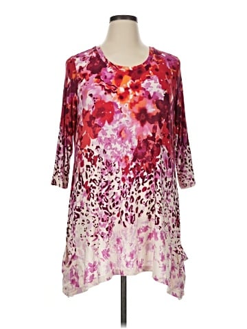 LOGO by Lori Goldstein Casual Dress (view 1)
