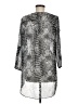 Cato 100% Polyester Silver 3/4 Sleeve Blouse Size M - photo 2