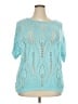 Unbranded 100% Acrylic Teal Pullover Sweater Size 2X - photo 1