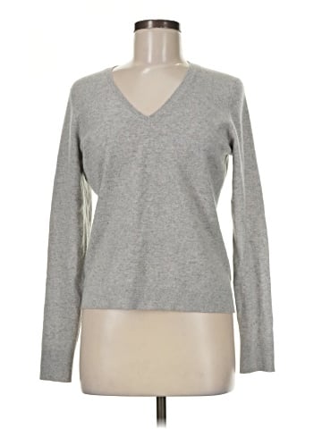Ann Taylor Cashmere Pullover Sweater (view 1)
