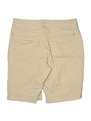 Gloria Vanderbilt Khaki Shorts (view 2)
