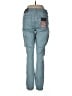 Hydraulic Color Block Blue Casual Pants Size 6 - photo 2