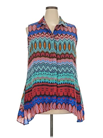 Cato Sleeveless Blouse (view 1)