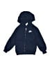 Nike Blue Zip Up Hoodie Size 4 - 5 - photo 1