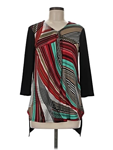 Cato 3/4 Sleeve Blouse (view 1)