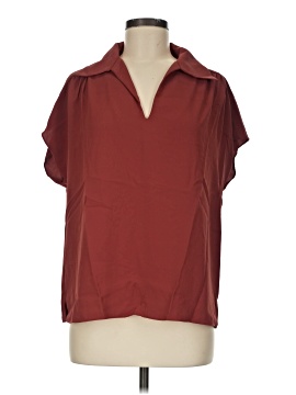 Amanda Uprichard Short Sleeve Blouse