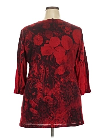 Fashion Bug 3/4 Sleeve Blouse (view 2)