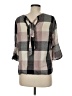 Ro & De Gray Pink 3/4 Sleeve Blouse Size M - photo 2