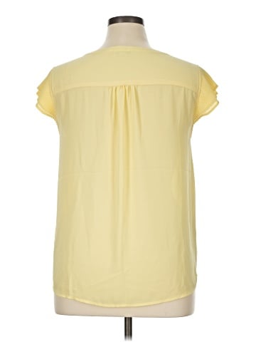 Calvin Klein Short Sleeve Blouse (view 2)