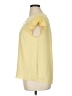 Calvin Klein 100% Polyester Yellow Short Sleeve Blouse Size XL - photo 5