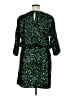 Boston Proper 100% Polyester Stars Green Cocktail Dress Size 16 - photo 2