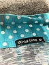 David Cline Polka Dots Teal 3/4 Sleeve Button-Down Shirt Size M - photo 7