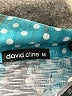 David Cline Polka Dots Teal 3/4 Sleeve Button-Down Shirt Size M - photo 9