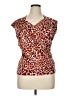 C. Wonder Burgundy Sleeveless Blouse Size XL - photo 1