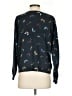 Joie Print Black Pullover Sweater Size S - photo 2