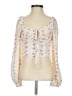 Wild Fable 100% Rayon Ivory Long Sleeve Blouse Size XS - photo 1