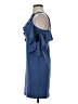 First Love Solid Blue Cocktail Dress Size S - photo 5