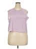 Real Essentials Pink Sleeveless T-Shirt Size 2XL - photo 1