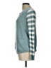 Hinge Chevron-herringbone Teal Pullover Sweater Size L - photo 5