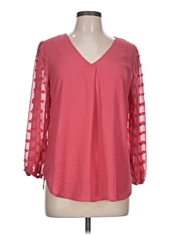 NY Collection 3/4 Sleeve Blouse (view 1)