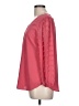 NY Collection 100% Polyester Pink 3/4 Sleeve Blouse Size L - photo 5