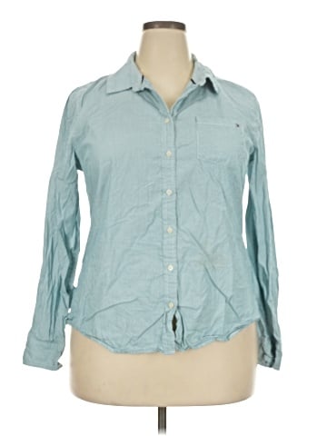 Tommy Hilfiger Long Sleeve Button-Down Shirt (view 1)