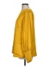 Maison d' Amelie 100% Polyester Gold Long Sleeve Blouse Size L - photo 5