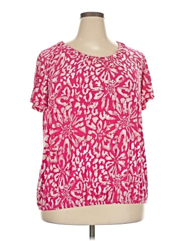 Croft & Barrow Short Sleeve Blouse (view 1)