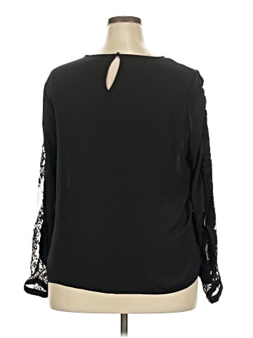 Who What Wear Long Sleeve Blouse (view 2)
